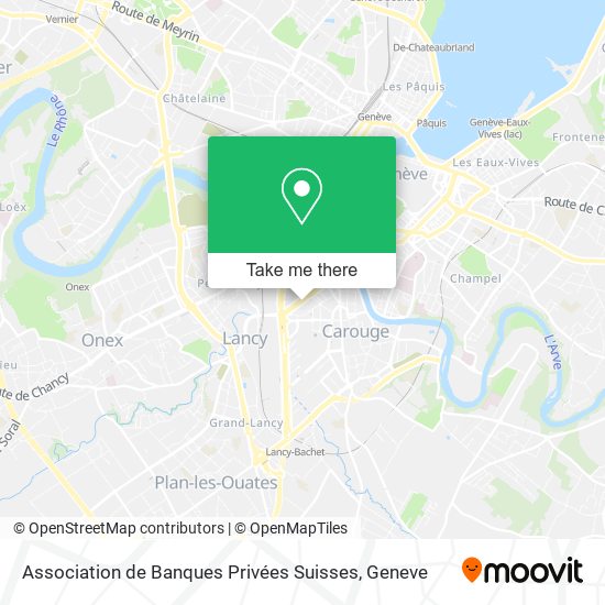 Association de Banques Privées Suisses map
