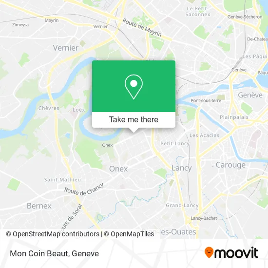 Mon Coin Beaut map