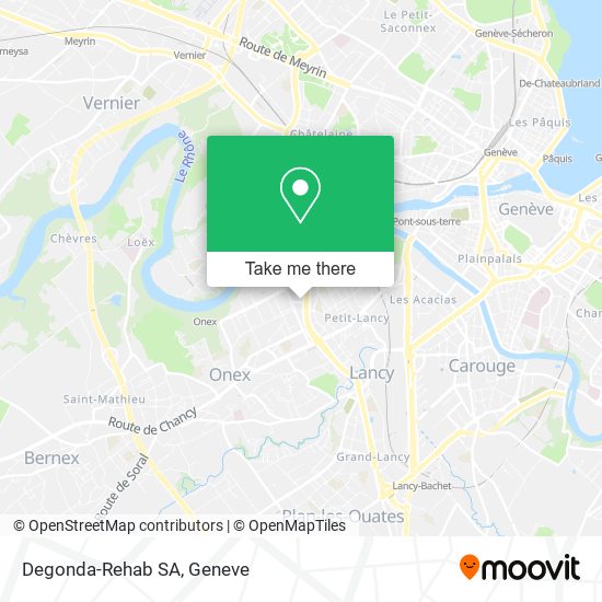 Degonda-Rehab SA map