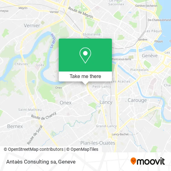 Antaès Consulting sa map