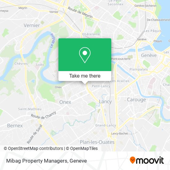 Mibag Property Managers map