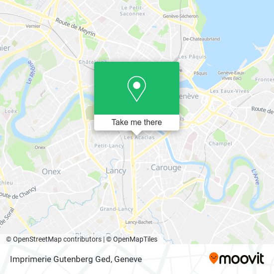 Imprimerie Gutenberg Ged map