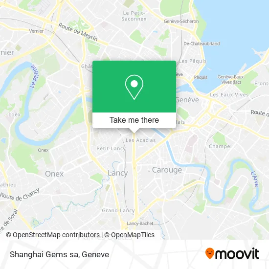 Shanghai Gems sa map