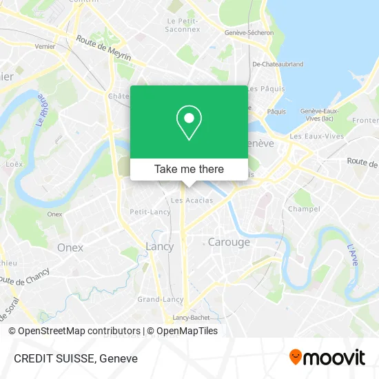 CREDIT SUISSE map
