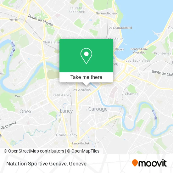 Natation Sportive Genãve map