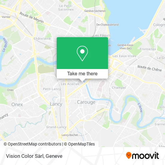 Vision Color Sàrl map