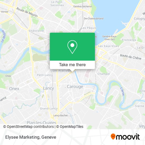 Elysee Marketing map