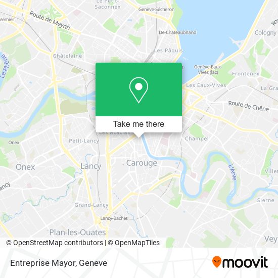 Entreprise Mayor map