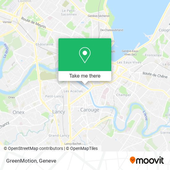 GreenMotion map