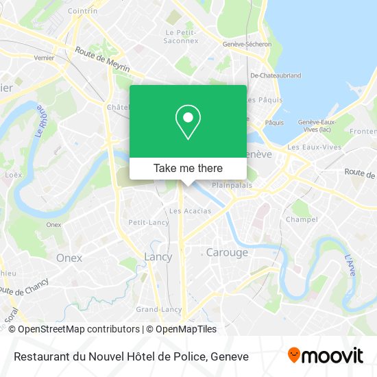 Restaurant du Nouvel Hôtel de Police map