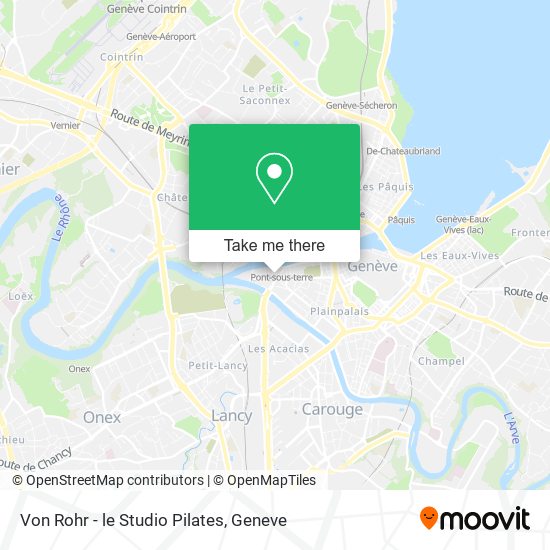 Von Rohr - le Studio Pilates map