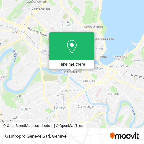 Gastropro Geneve Sarl map