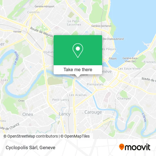 Cyclopolis Sàrl map