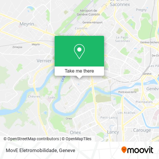 MovE Eletromobilidade map