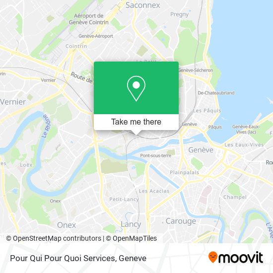 Pour Qui Pour Quoi Services map