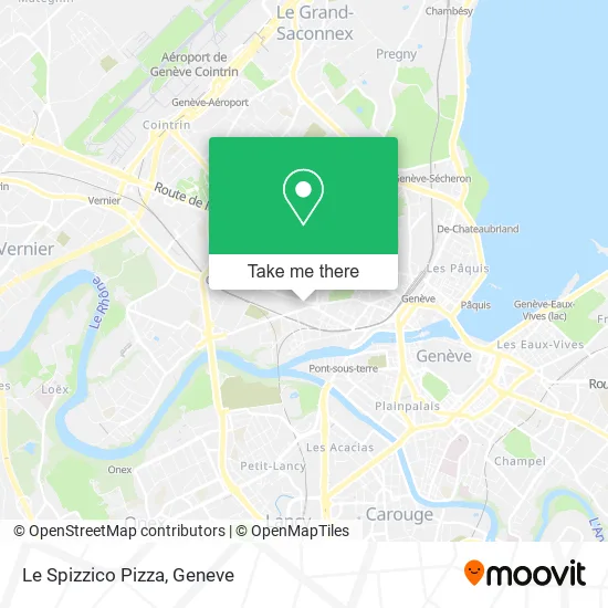 Le Spizzico Pizza map