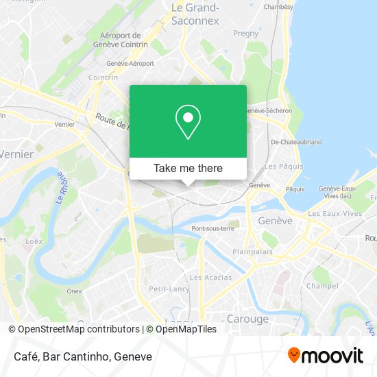 Café, Bar Cantinho map