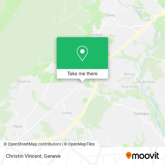 Christin Vincent map
