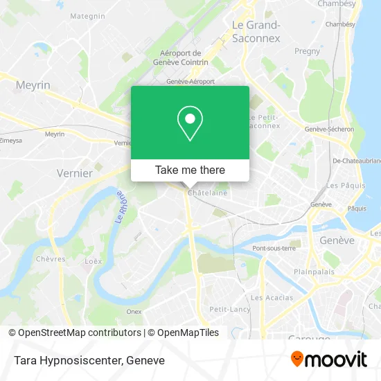 Tara Hypnosiscenter map