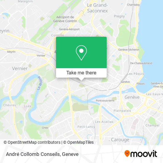 André Collomb Conseils map