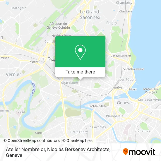 Atelier Nombre or, Nicolas Bersenev Architecte map