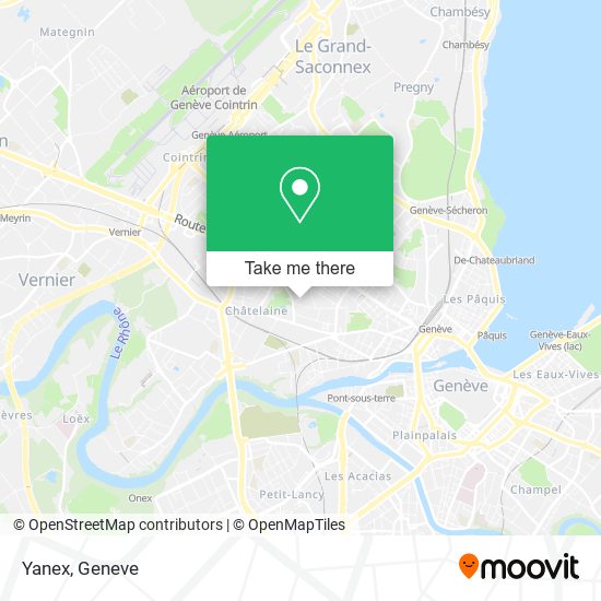 Yanex map