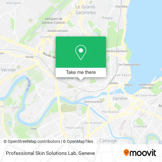 Professional Skin Solutions Lab map