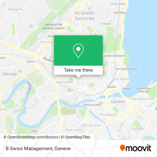 B Swiss Management map