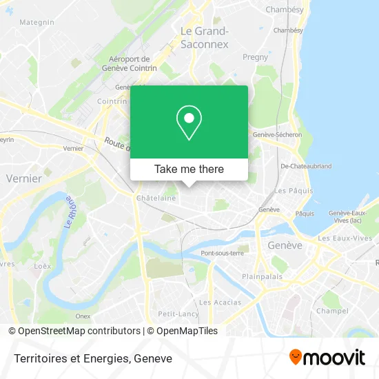 Territoires et Energies map