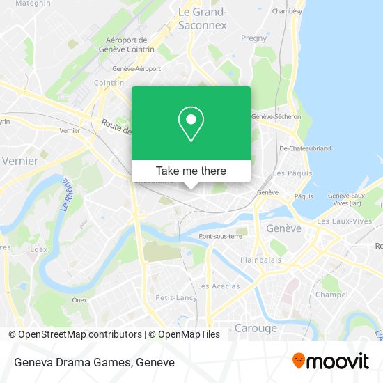 Geneva Drama Games map