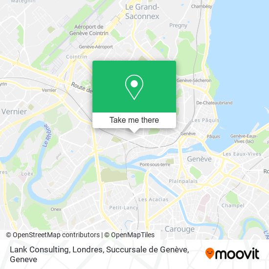 Lank Consulting, Londres, Succursale de Genève map