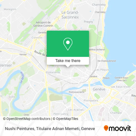 Nushi Peintures, Titulaire Adnan Memeti map