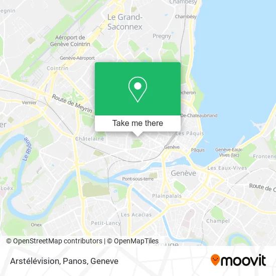 Arstélévision, Panos map