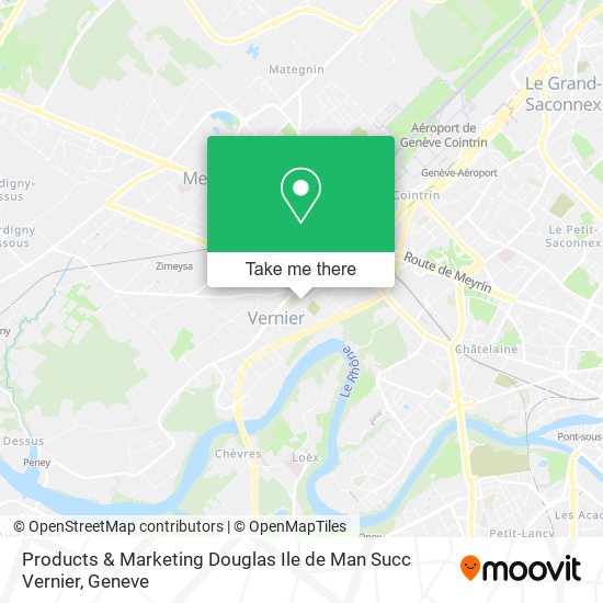 Products & Marketing Douglas Ile de Man Succ Vernier map