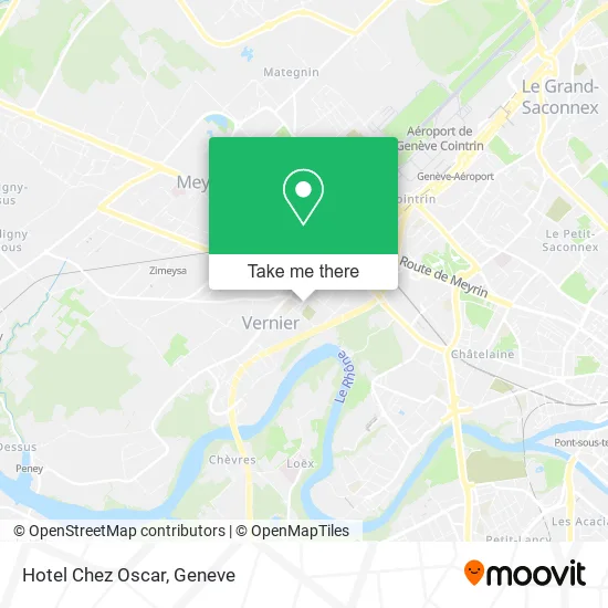 Hotel Chez Oscar map