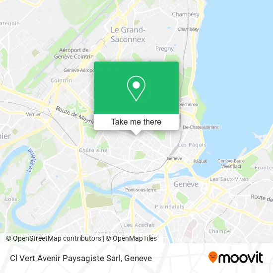 Cl Vert Avenir Paysagiste Sarl map