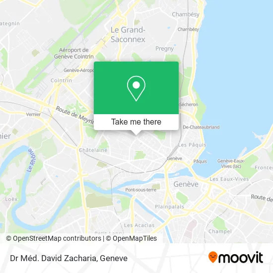 Dr Méd. David Zacharia map