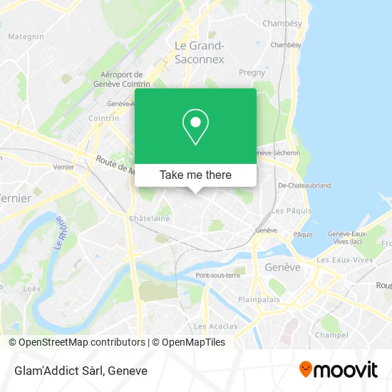 Glam'Addict Sàrl map