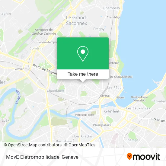MovE Eletromobilidade map