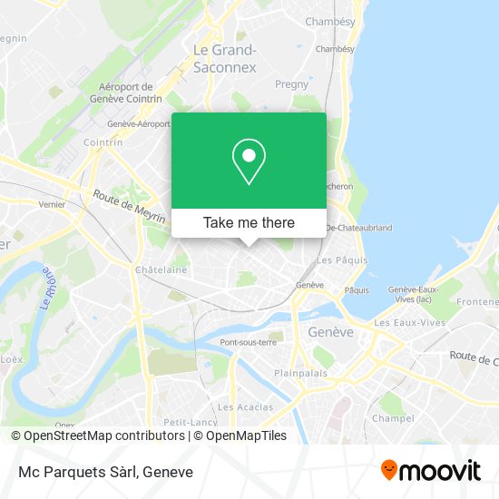 Mc Parquets Sàrl map