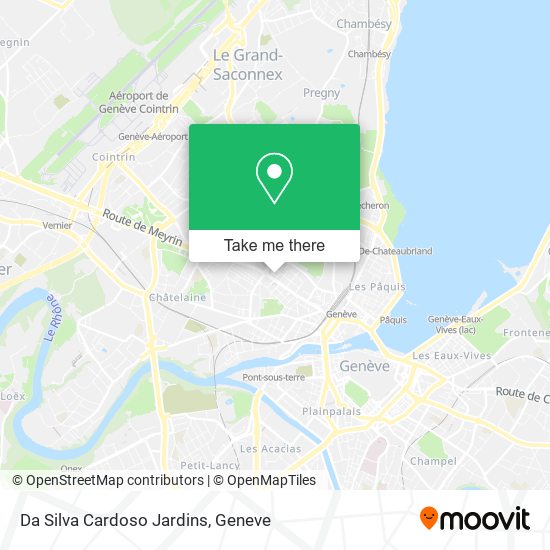 Da Silva Cardoso Jardins map