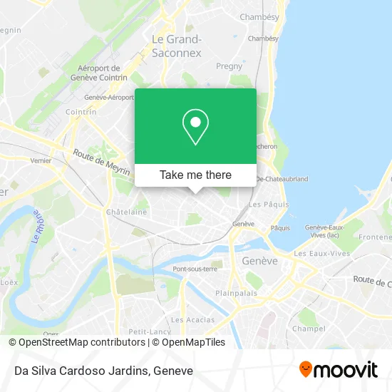 Da Silva Cardoso Jardins map