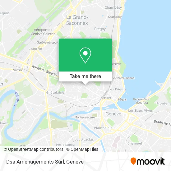 Dsa Amenagements Sàrl map