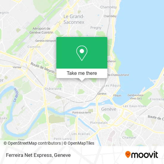 Ferreira Net Express map