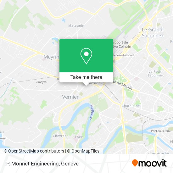 P. Monnet Engineering map