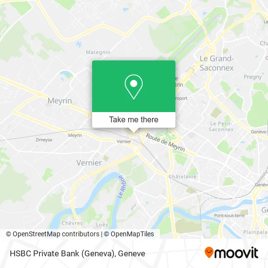 HSBC Private Bank (Geneva) map