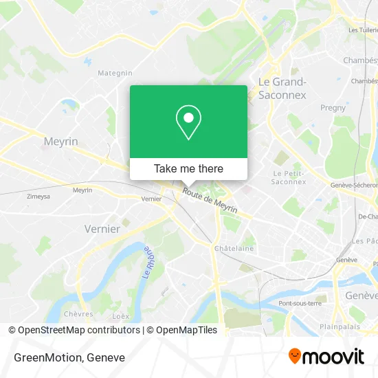 GreenMotion map