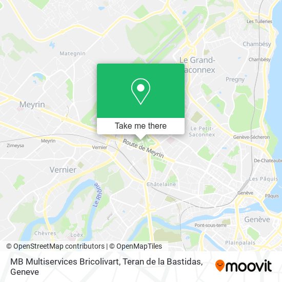 MB Multiservices Bricolivart, Teran de la Bastidas map