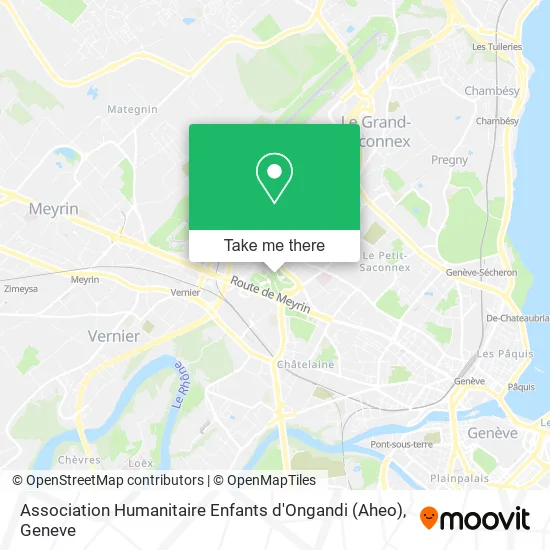 Association Humanitaire Enfants d'Ongandi (Aheo) map