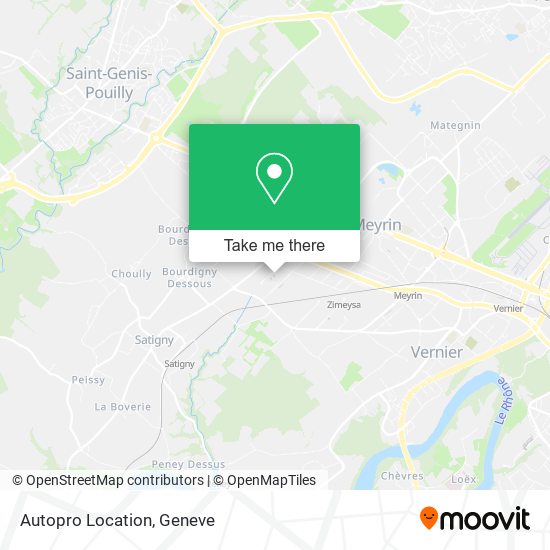 Autopro Location Karte